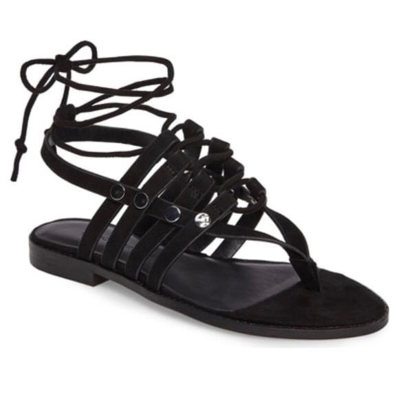 Rebecca Minkoff Evonne Ankle Tie Gladiator Sandal - Picture 2 of 7